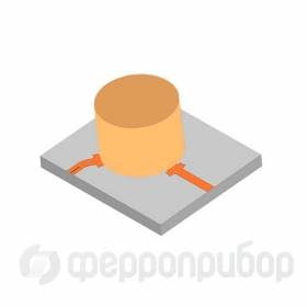 Ферритовый микрополосковый циркулятор Ku-BAND ФПЦН2-200-13.5A FDCM-2101-13.5A​